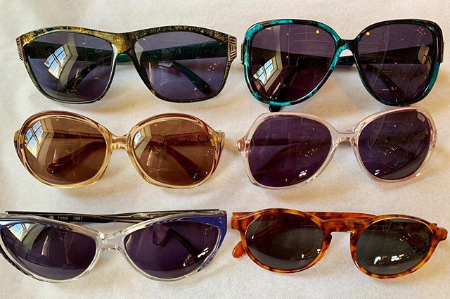 Have we mentioned we carry killer vintage designer sunglasses? Our bad. Balenciaga, Dior, YSL, Givenci, Gucci...to name a few....run, don’t walk to 105 S. Montgomery. Here till 6 every day.