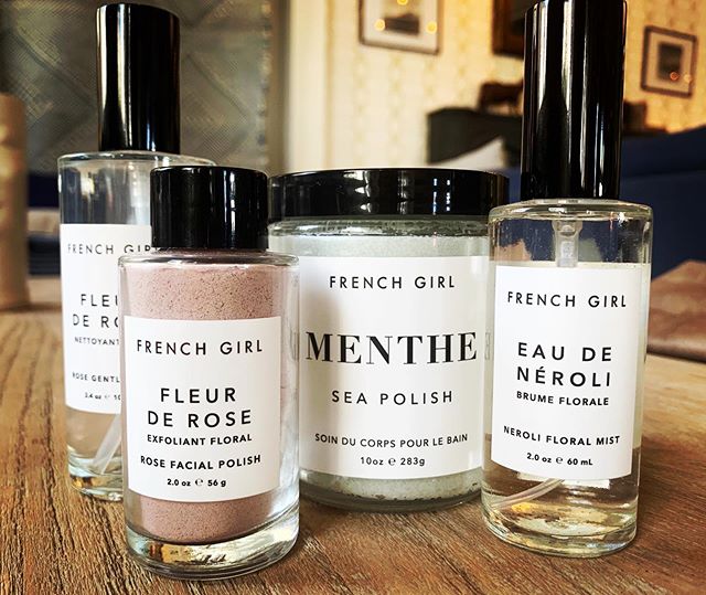 Did you know we carry @frenchgirlorganics ? We love this organic, cruelty free beauty brand.  Pop in to test it out! .
.
.
.
“FRENCH GIRL’S romantic, sensual collection of eco-luxe beauty products blends an Old World sensibility with a New World view. Raised in a French-Cajun household, Founder Kristeen Griffin-Grimes references her European roots with inspired formulations based on time-tested artisanal recipes. Armed with a background in advanced botany and chemistry and an enduring passion for plant-based ingredients, Kristeen brings years of experience and dedication to FRENCH GIRL’s botanically active creations.”